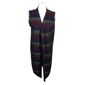 Unisex Kaino - Kootud vest, suurus 40 - Must (1)