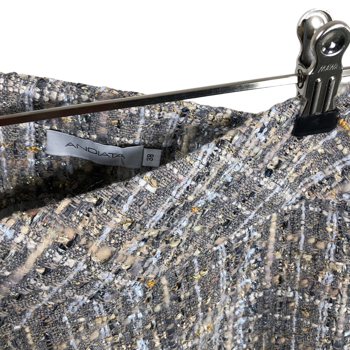 Unisex Andiata - Pliiatsseelik, suurus 38 - Hall (5)