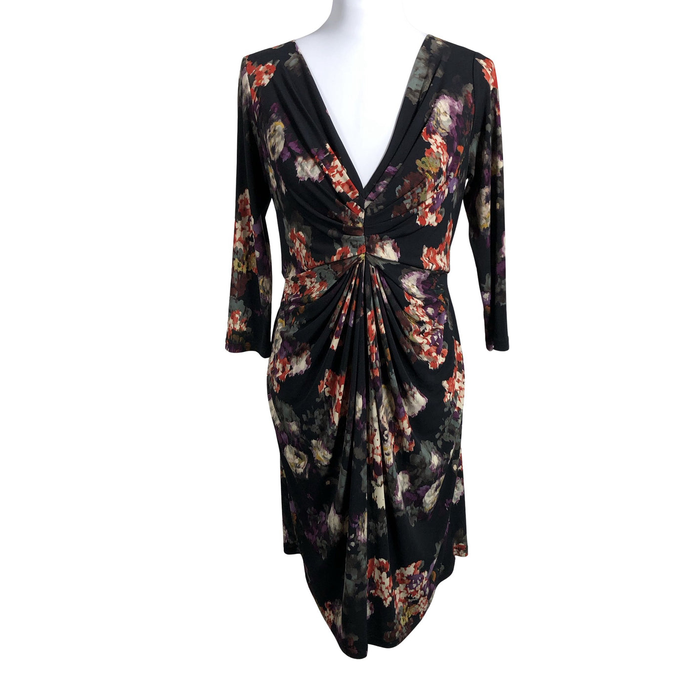 Unisex Andiata - Trikotaažist kleit, suurus 38 - Must (1)