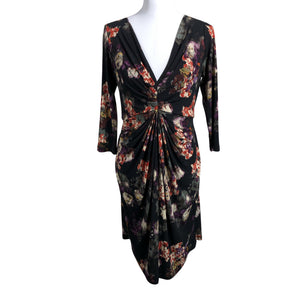 Unisex Andiata - Trikotaažist kleit, suurus 38 - Must (1)