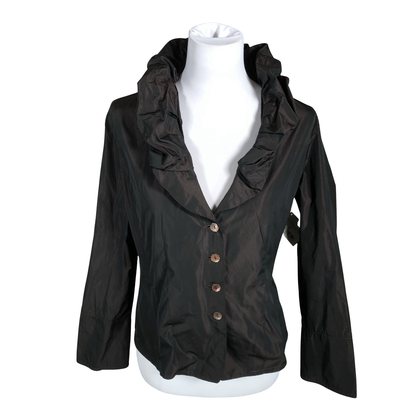 Unisex Ril's - Pluus, suurus 38 - Pruun (1)