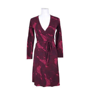 Unisex Nanso - Trikotaažist kleit, suurus 34 - Lilla (1)