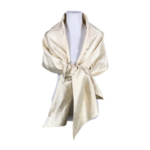 Unisex Kirsten Krog Design - Õlasall, suurus Maxi - Beige (1)