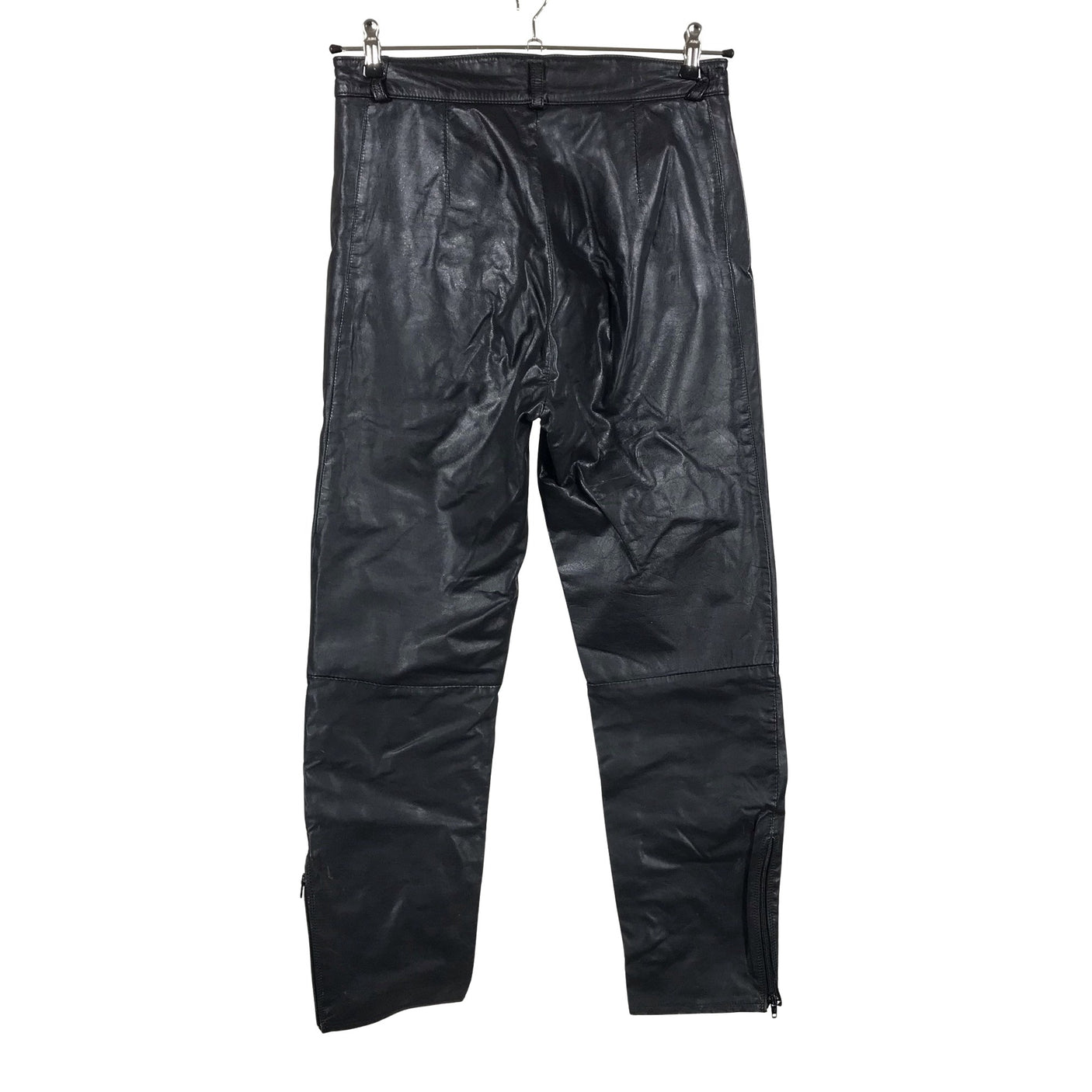 Unisex Mokka-Nappa - Nahkpüksid, suurus 36 - Must (2)