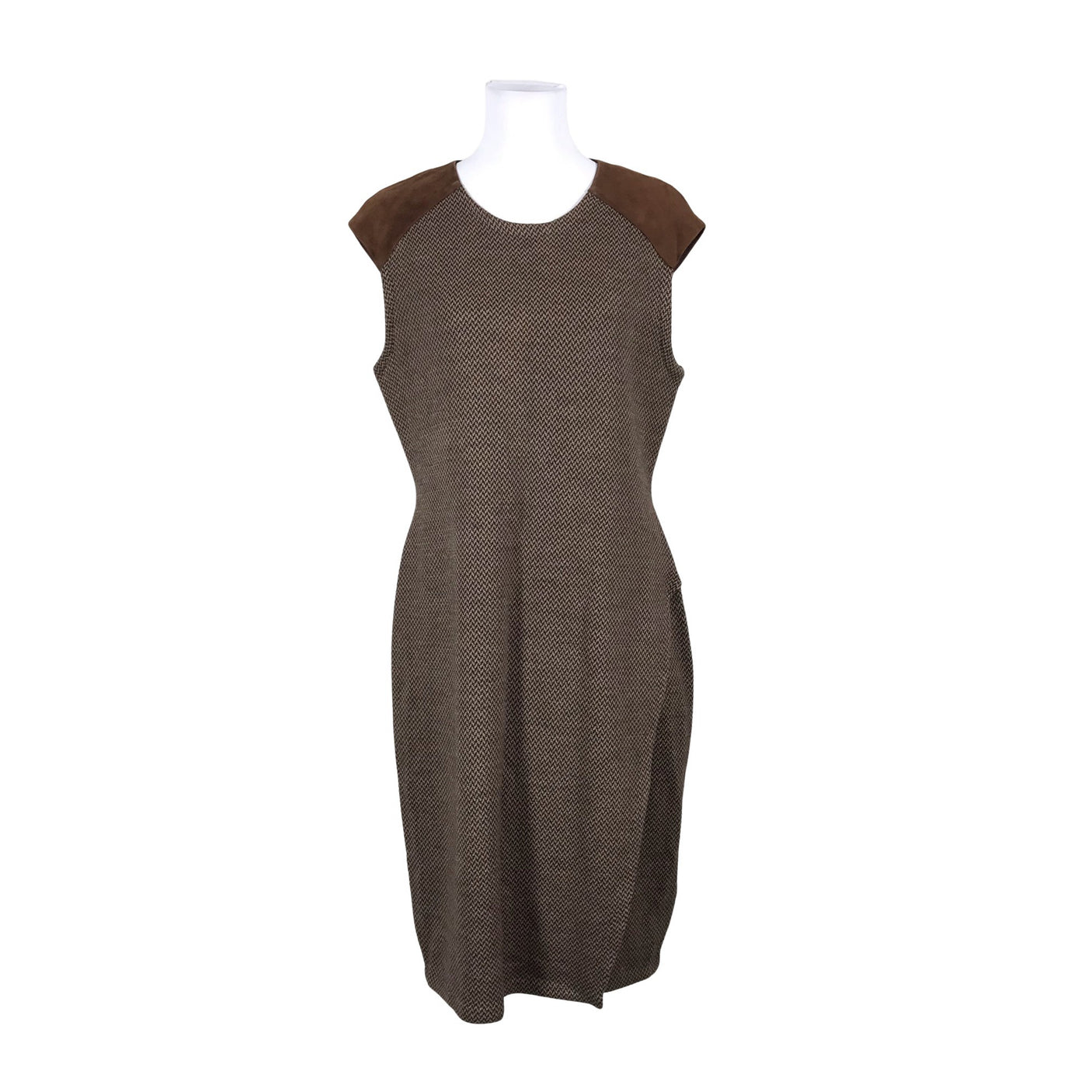 Unisex Lauren Ralph Lauren - Kootud kleit, suurus 40 - Pruun (1)