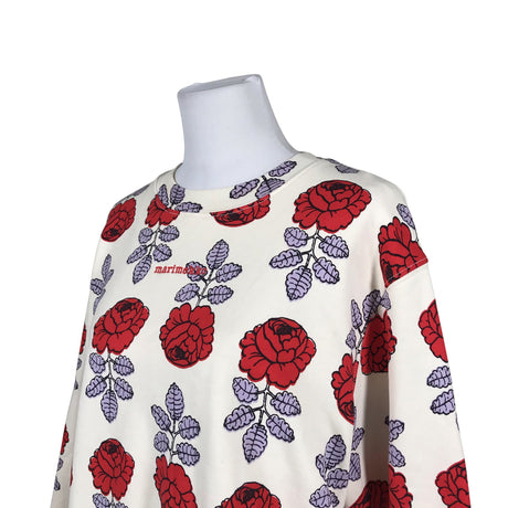 Unisex Marimekko - Dressikangast pluus, suurus 40 - Beige (2)