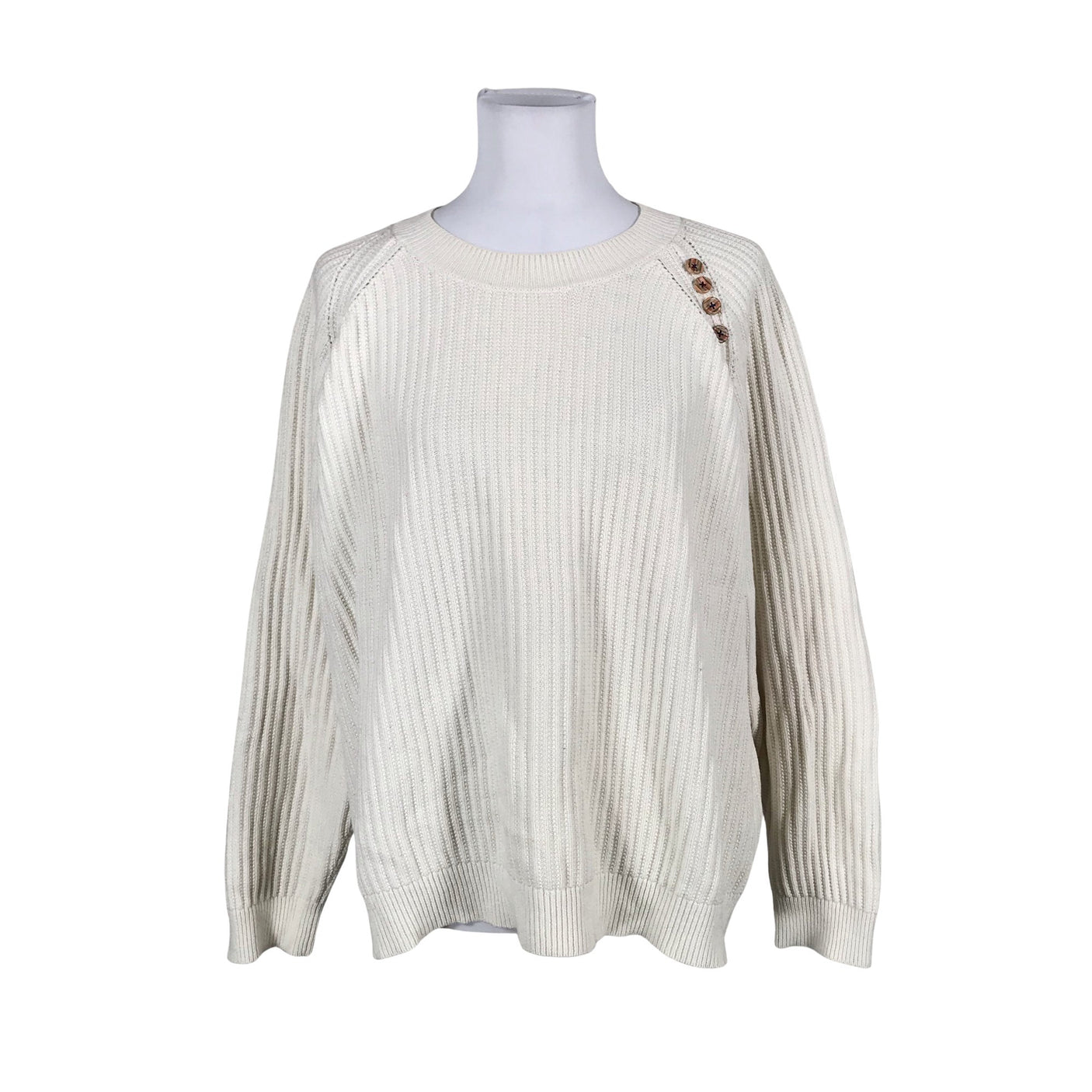 Unisex Filippa K. - Kampsun, suurus 40 - Looduslik valge (1)