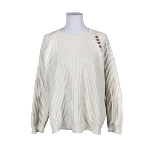 Unisex Filippa K. - Kampsun, suurus 40 - Looduslik valge (1)