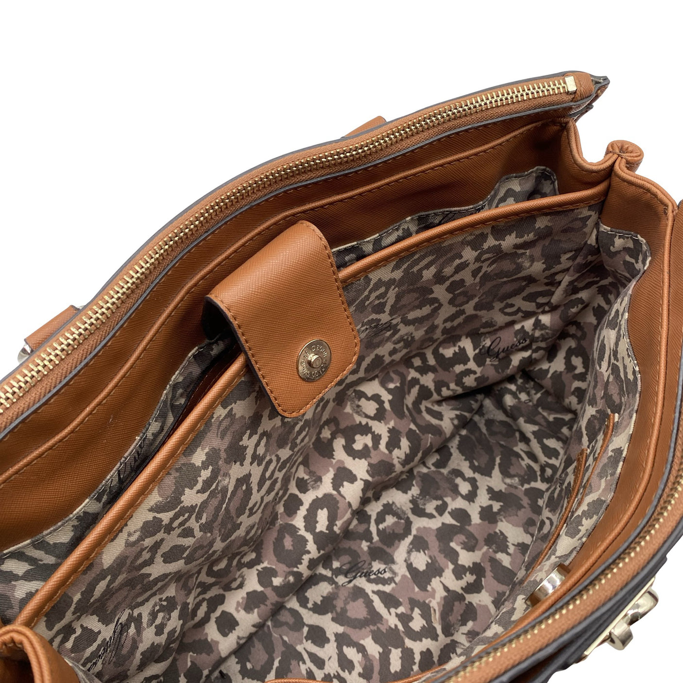 Unisex Guess - Käekott, suurus Maxi - Pruun (2)