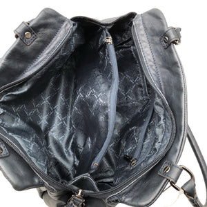 Unisex Claudio Ferrici - Käekott, suurus Midi - Sinine (2)