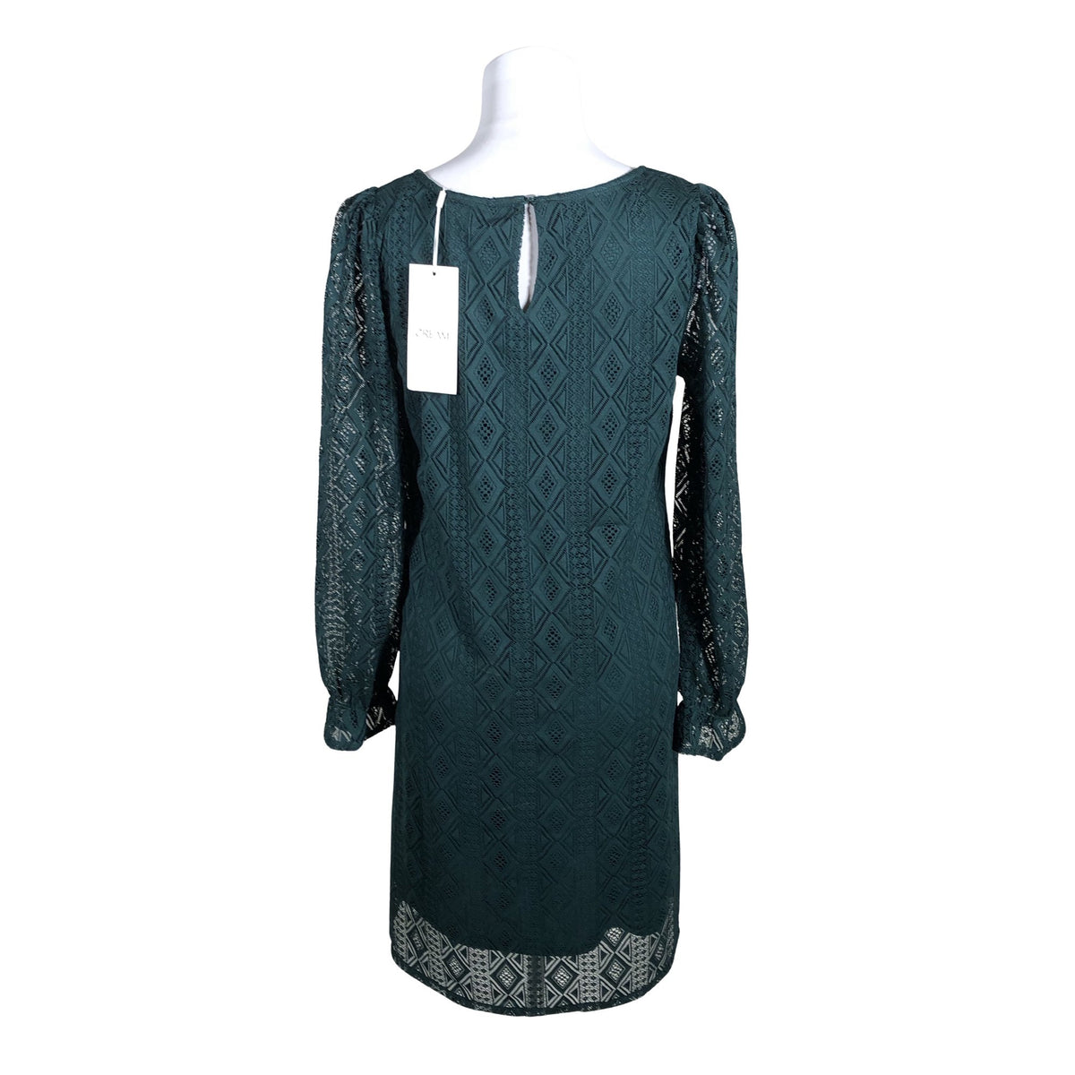 Unisex Cream - Õhuke kleit, suurus 34 - Roheline (2)