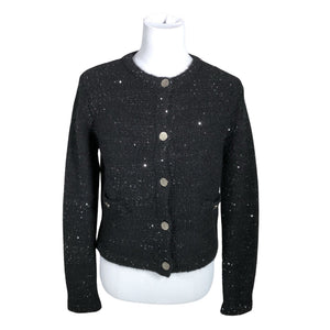Unisex Rich & Royal - Kardigan, suurus 34 - Must (1)
