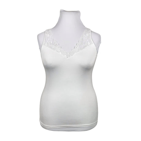 Unisex Speidel - Trikotaažist topp, suurus 42 - Valge ()