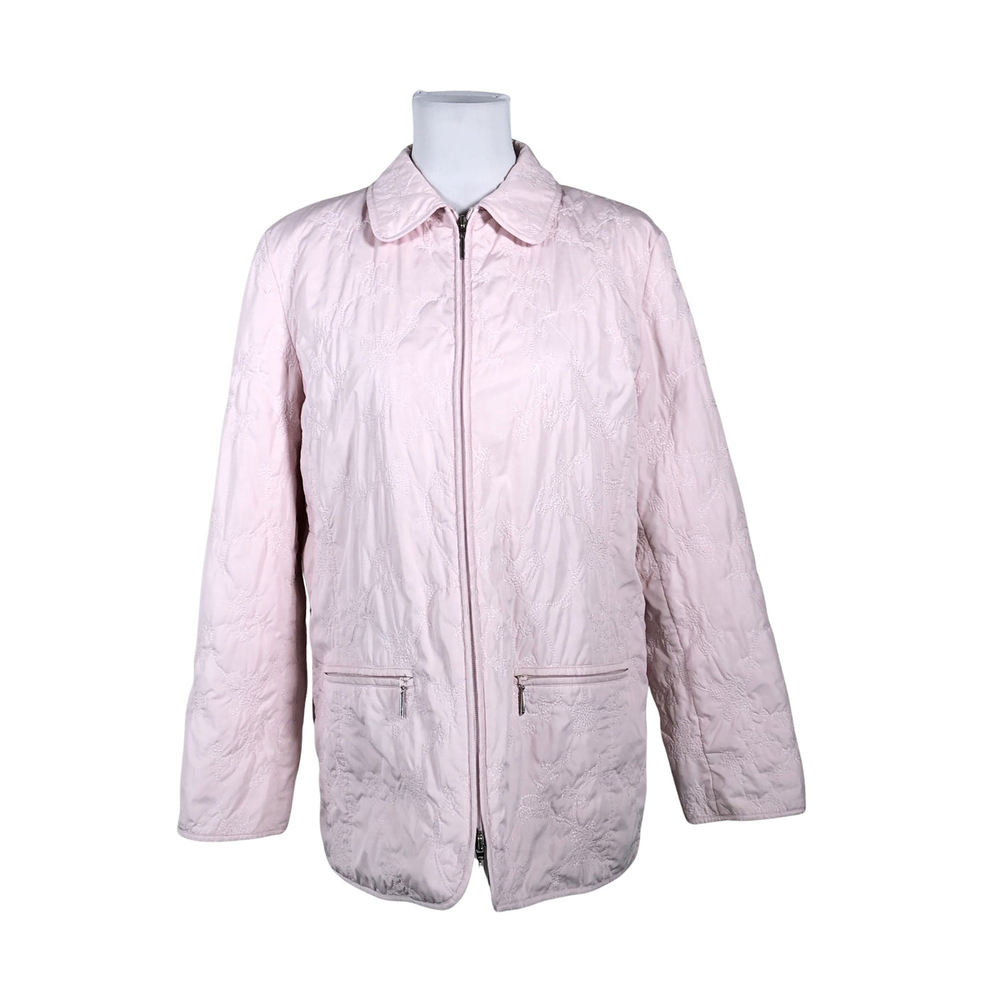 Unisex Frank Eden - Õhem talvejope, suurus 38 - Heleroosa (1)
