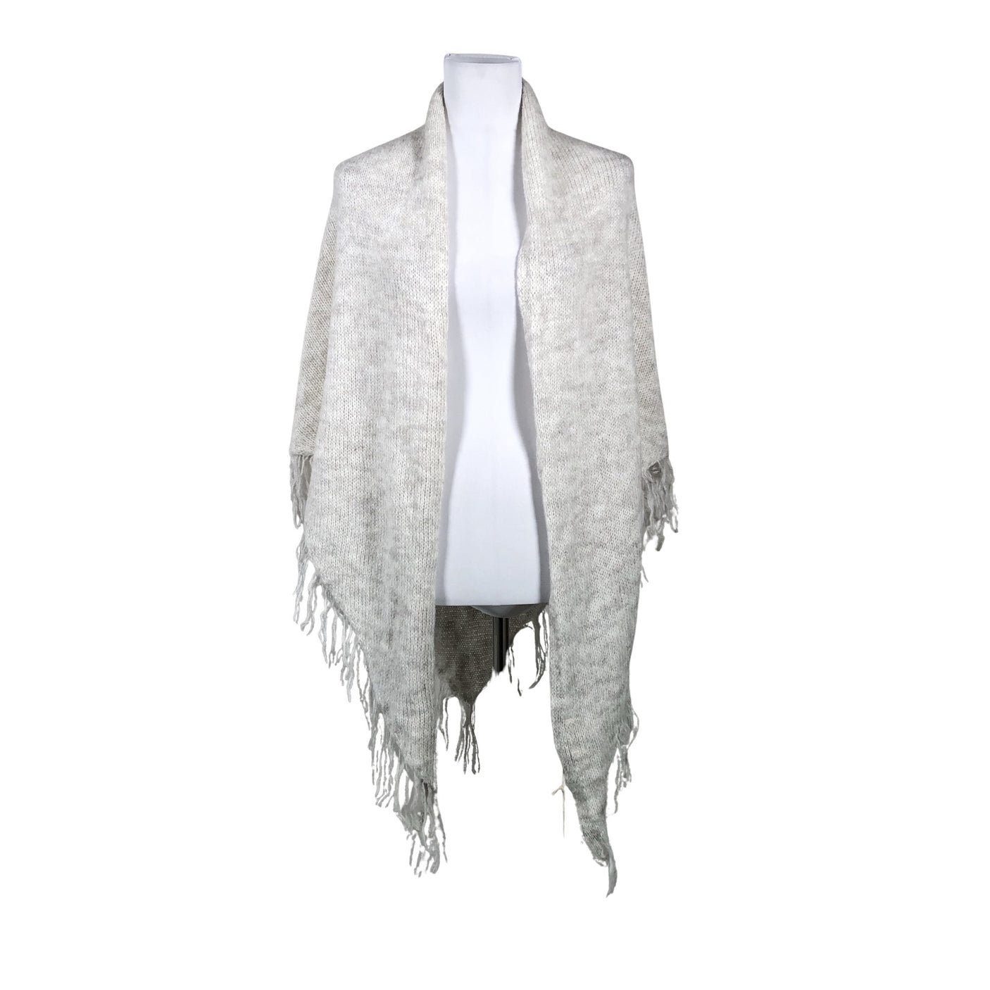 Unisex Bohemiana - Õlasall, suurus Maxi - Hall (1)