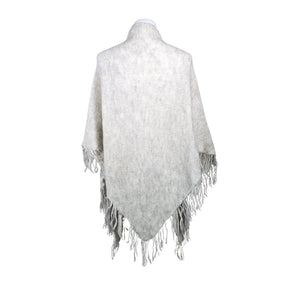 Unisex Bohemiana - Õlasall, suurus Maxi - Hall (2)