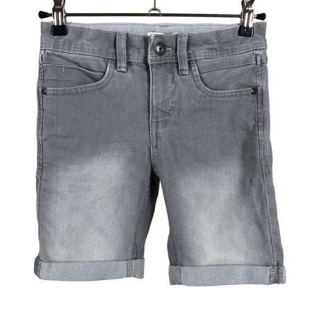 Unisex Name It - Teksast lühikesed püksid, suurus 116 - 122 - Hall ()