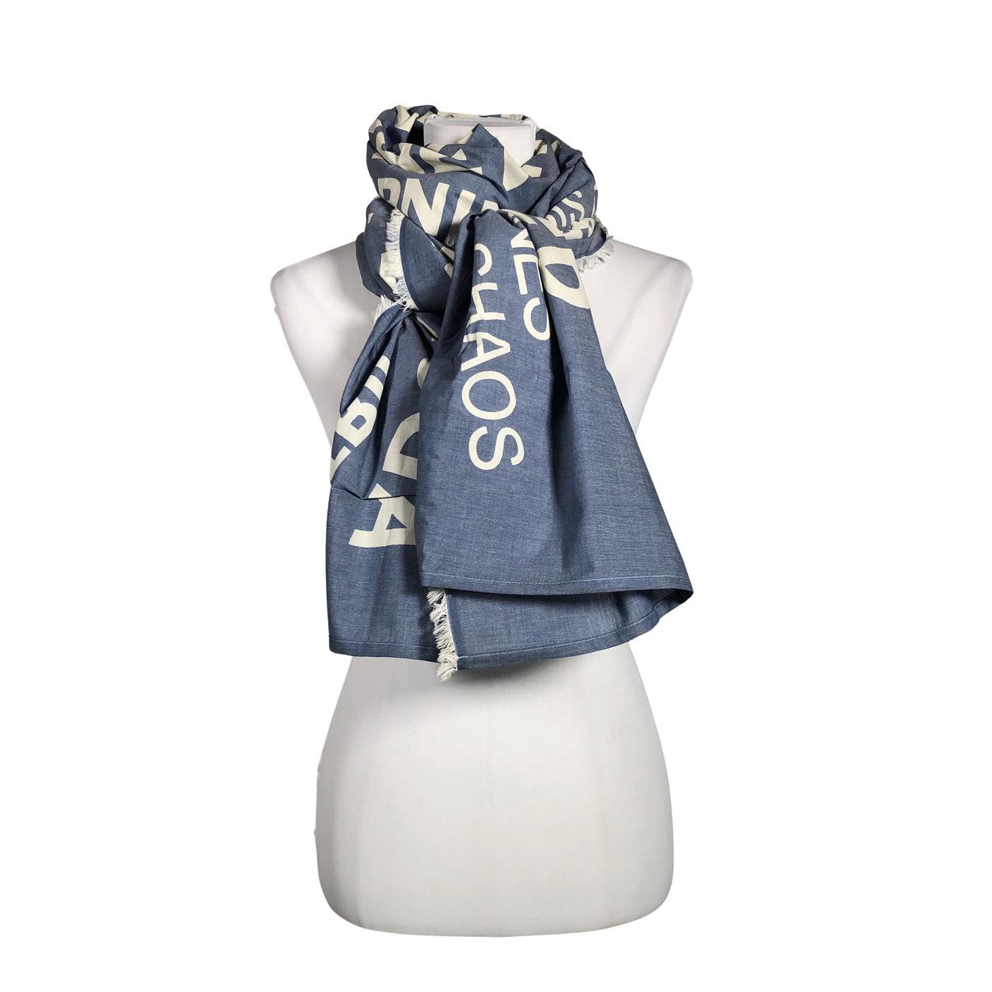 Unisex Diesel - Õhuke sall, suurus Maxi - Sinine (1)