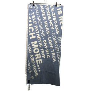 Unisex Diesel - Õhuke sall, suurus Maxi - Sinine (2)
