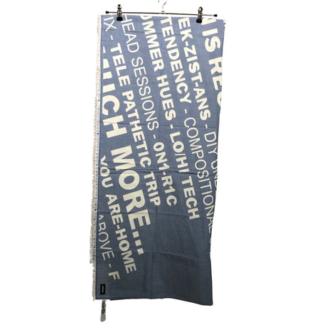 Unisex Diesel - Õhuke sall, suurus Maxi - Sinine (2)