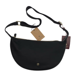 Unisex Aigner - Õlakott, suurus Midi - Must (1)