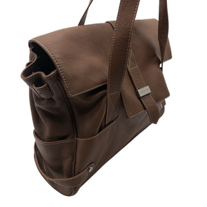 Unisex Tiger of Sweden - Käekott, suurus Maxi - Pruun (6)