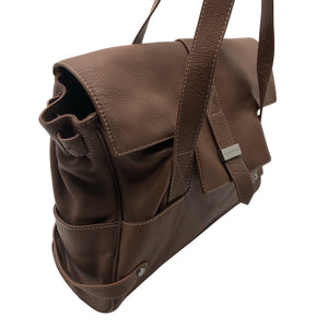 Unisex Tiger of Sweden - Käekott, suurus Maxi - Pruun (5)