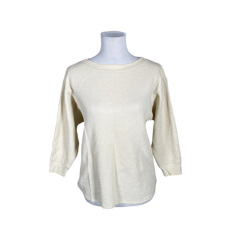 Unisex Uniqlo - Trikotaažist pluus, suurus 36 - Looduslik valge ()