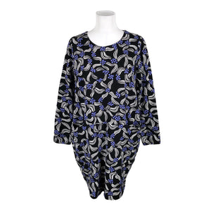 Unisex Nanso - Trikotaažist kleit, suurus 40 - Must (2)