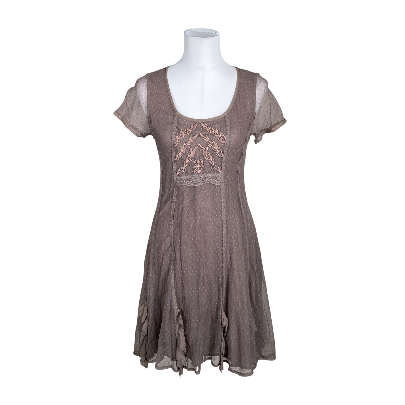 Unisex Cream - Pidulik kleit, suurus 38 - Lilla (1)