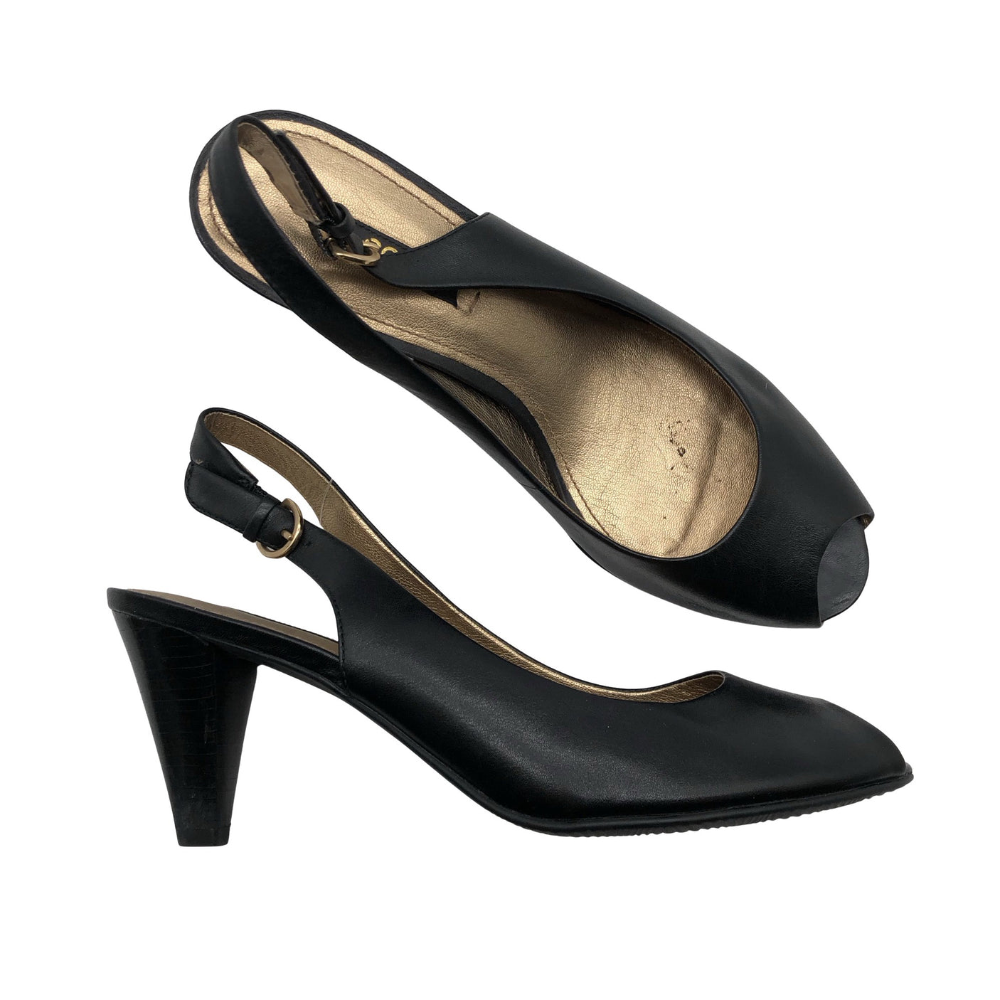 Unisex Ecco - Lahtise ninaga kontsakingad, suurus 39 - Must (1)