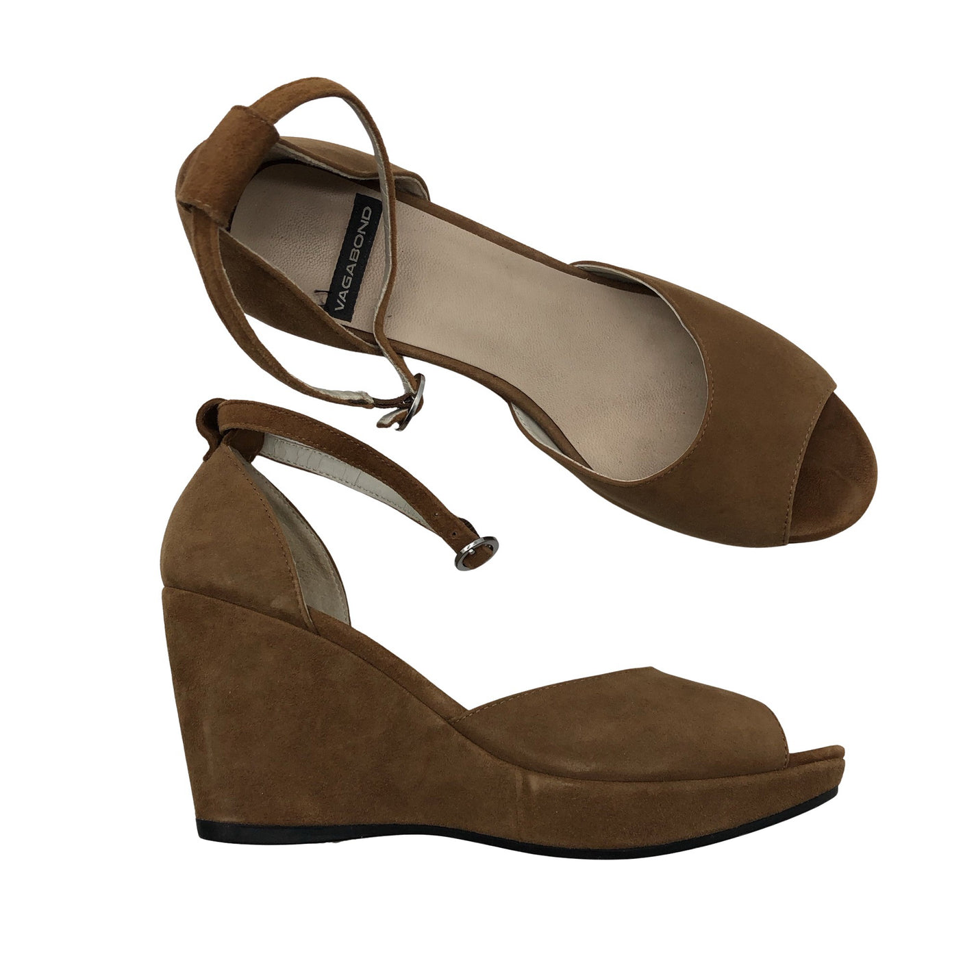 Unisex Vagabond - Kiilkontsaga rihmikud, suurus 39 - Pruun (1)