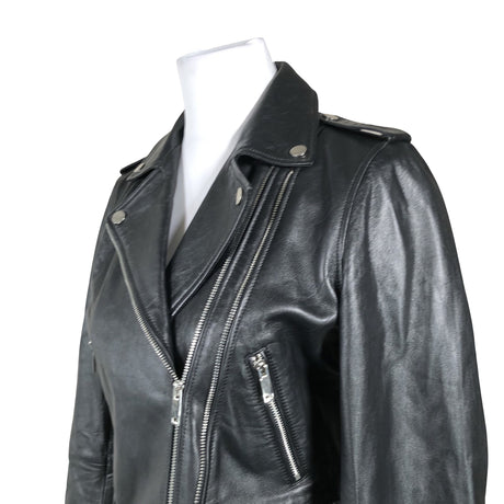 Unisex Andiata - Nahktagi, suurus 38 - Must (2)