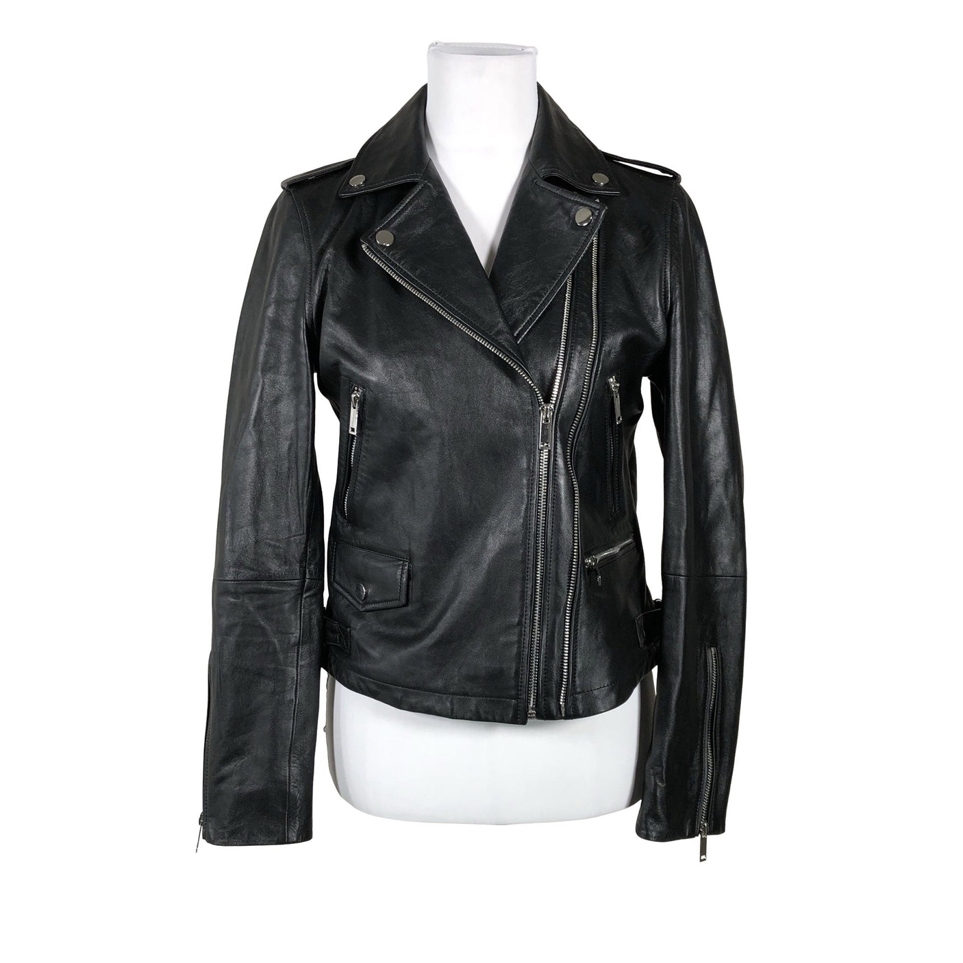 Unisex Andiata - Nahktagi, suurus 38 - Must (1)