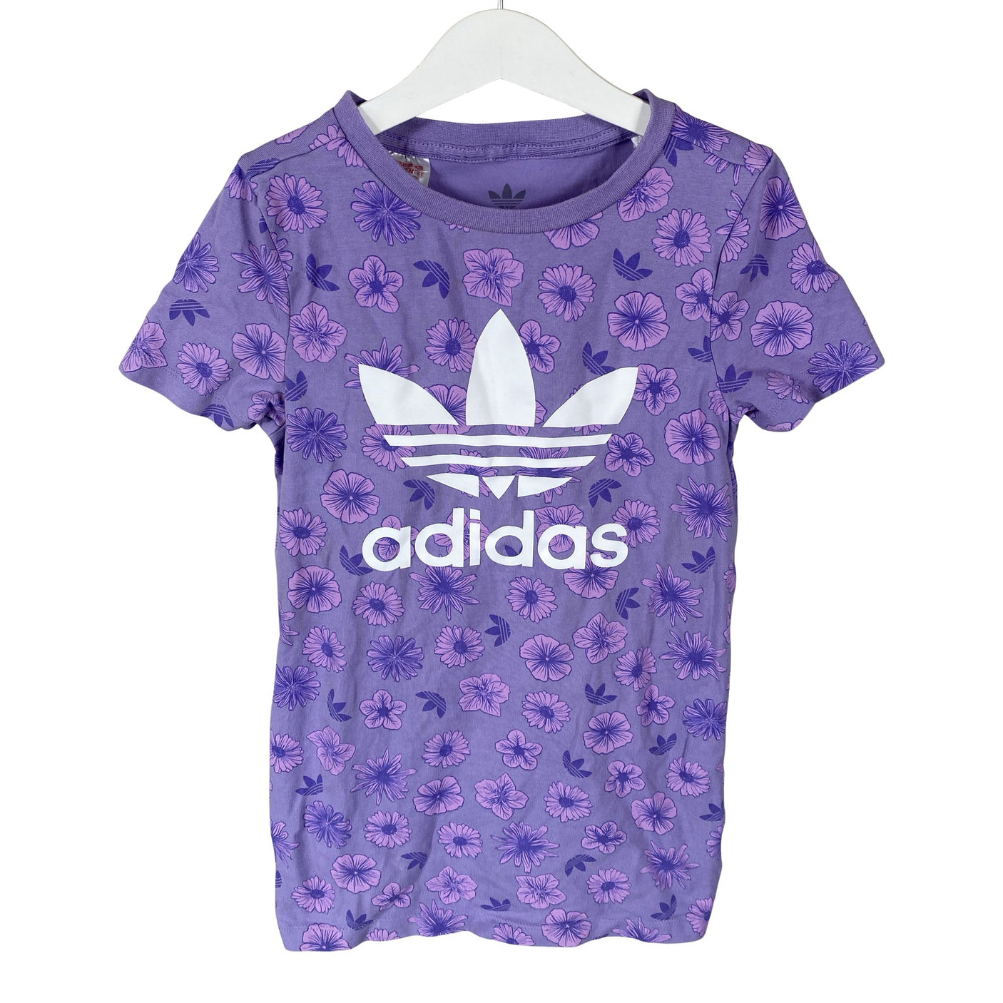 Unisex Adidas - Trikotaažist kleit, suurus 116 - 122 - Lilla (1)