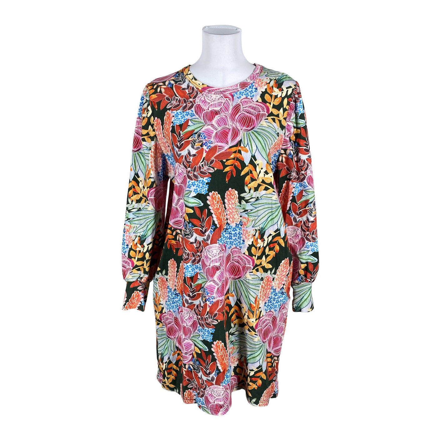 Unisex Toive - Trikotaažist kleit, suurus 38 - Roosa (1)