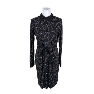 Unisex Esqualo - Trikotaažist kleit, suurus 40 - Must (1)