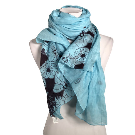 Unisex LBVYR - Õhuke sall, suurus Maxi - Sinine ()