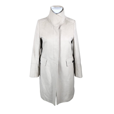 Unisex Sand - Villane mantel, suurus 44 - Beige ()