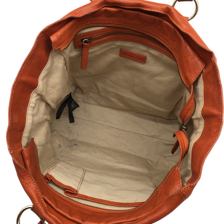 Unisex Massimo Dutti - Käekott, suurus Maxi - Oranž (2)