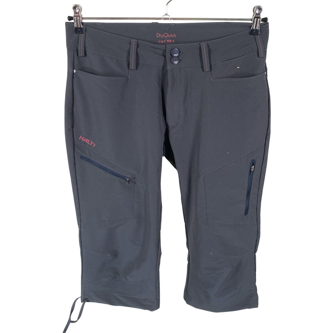 Unisex Halti - Poolpikad spordipüksid, suurus 40 - Hall (1)