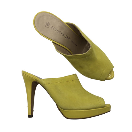 Unisex Peter Kaiser - Kontsaga rihmikud, suurus 39 - Kollane ()