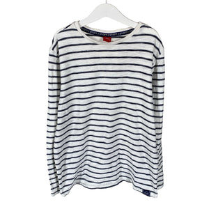 Unisex s.Oliver - Trikotaažist pluus, suurus 146 - 152 - Valge (1)