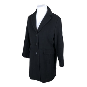 Unisex Ril's - Villane mantel, suurus 44 - Must (3)