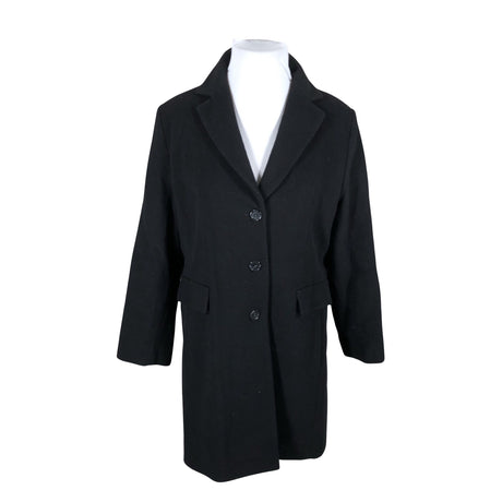 Unisex Ril's - Villane mantel, suurus 44 - Must ()