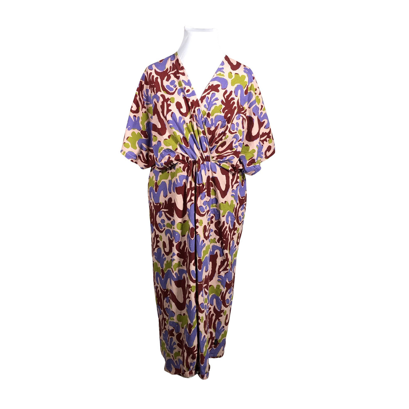 Unisex Aarrelabel - Trikotaažist kleit, suurus 46 - Heleroosa (1)