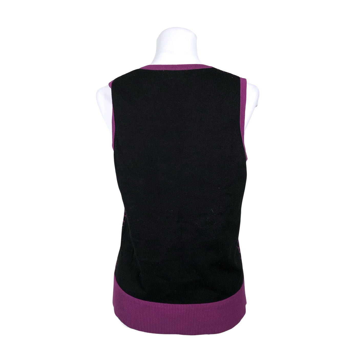 Unisex Signature - Kootud vest, suurus 38 - Lilla (2)