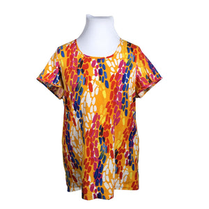 Unisex Marimekko - T-särk, suurus 44 - Kollane (1)