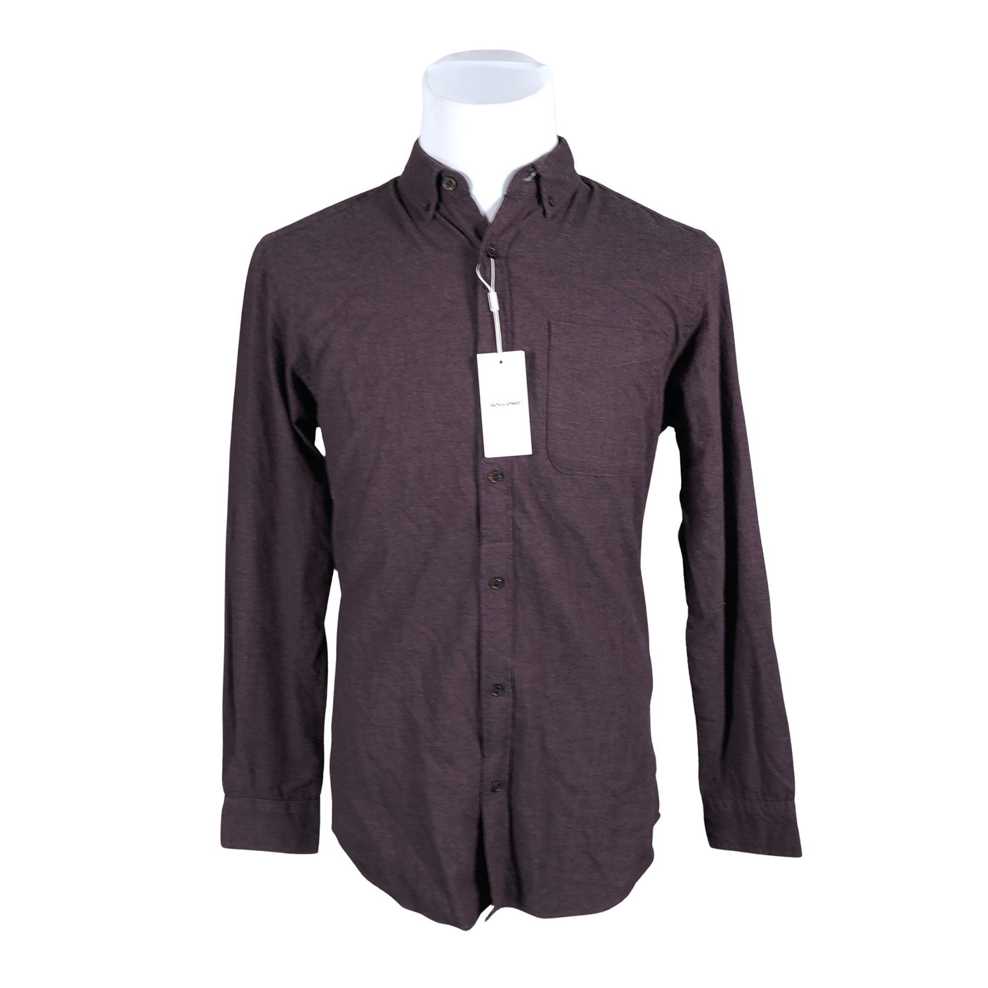 Unisex Jack & Jones - Triiksärk, suurus M - Veinipunane (1)