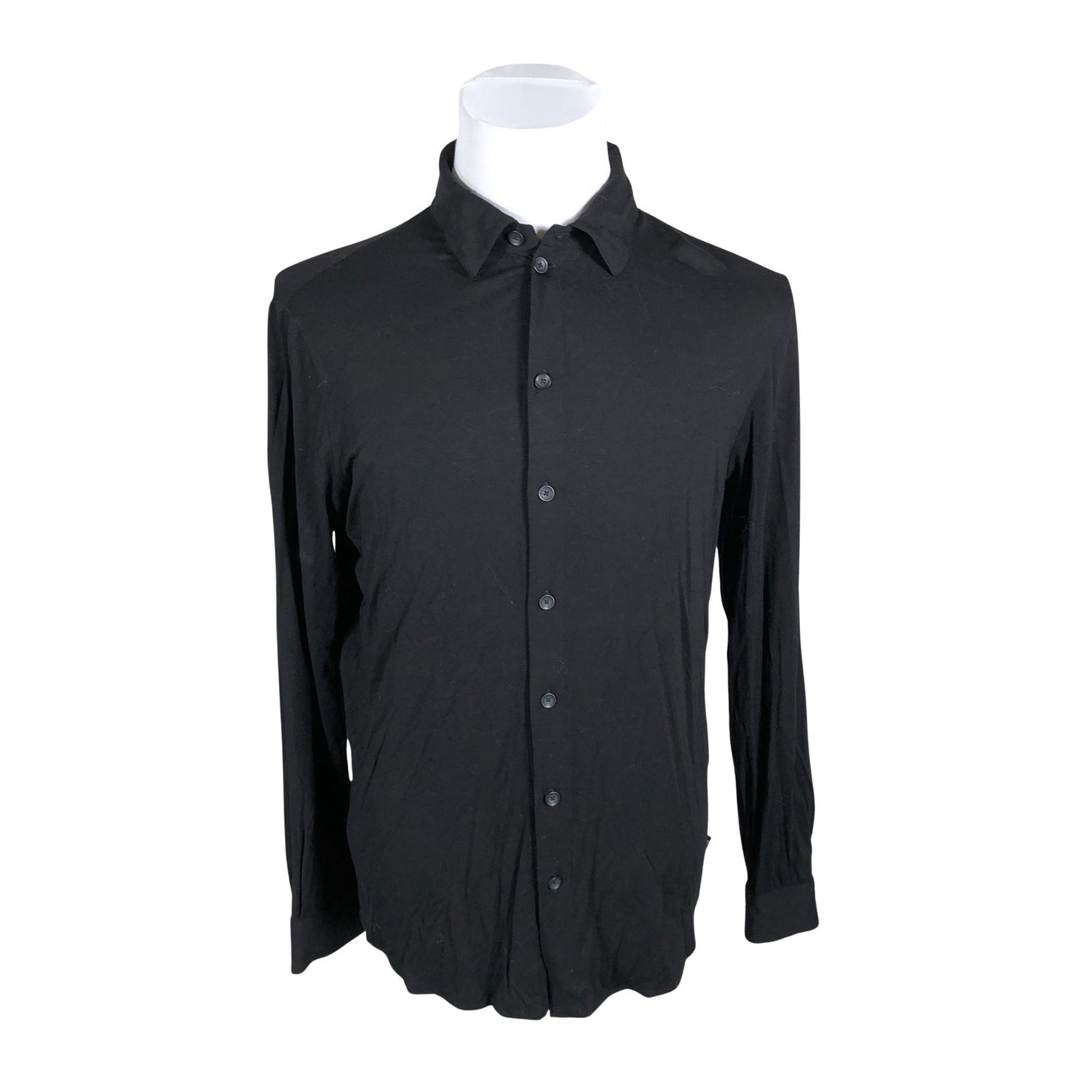 Unisex Armani Collezioni - Trikotaažist pluus, suurus M - Must (1)